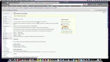 WordPress Plugin - Smart YouTube