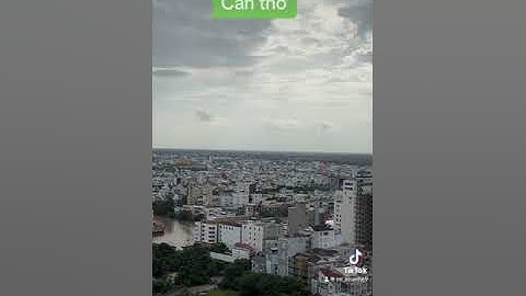 Mùa nước nổi- Cần thơ nhìn từ trên cao