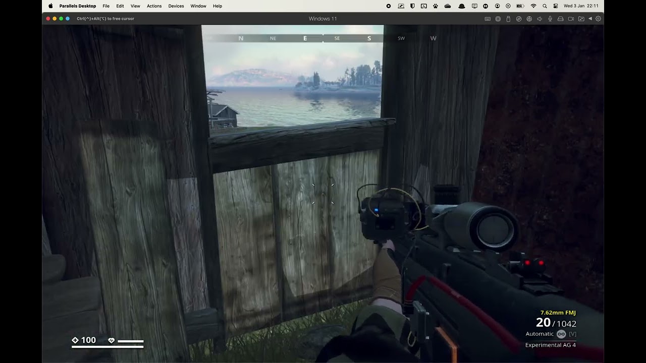 Generation Zero macos parallels quick test