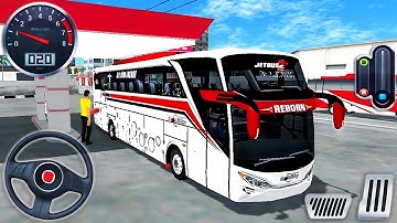 Indian Coach Bus City Driving 3D - ES Bus Simulator ID Pariwisata - Android GamePlay