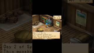 News - Spring Events | HARVEST MOON: Back To Nature | #playstation #retrogaming #games #nintendo