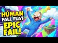 আজকে সবচেয়ে ফানি Human Fall Flat | Bangla Live  🤣 এই গেম খেললে মাথা ঘুরে যাবে |