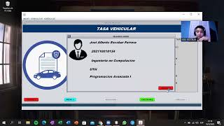 Proyecto "TASA VEHICULAR" Netbeans (Ejecucion del Examen II Parcial) screenshot 3