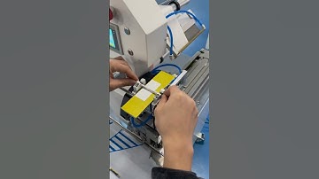 Semi automatic cable labeling machine adhesive label folding labeling machine