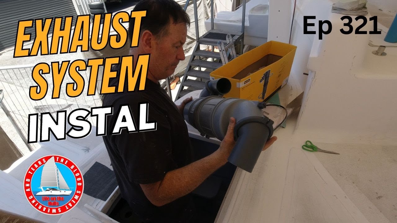 Systems Going in at last // How To Build A Fibreglass Catamaran EP321