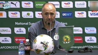 Algérie - Mauritanie (0-1): la conférence de presse de Belmadi après l'élimination de la CAN 2024