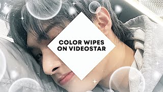 color wipes on videostar