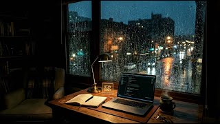 Midnight Rain Chill Lofi Mix for Deep Work, Relaxing Evenings and Calm Sleep