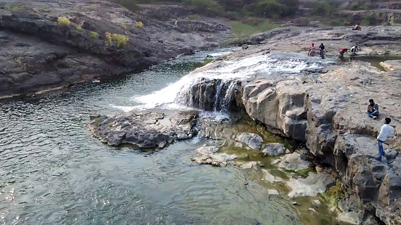 Zanzari water fall in Gujarat YouTube