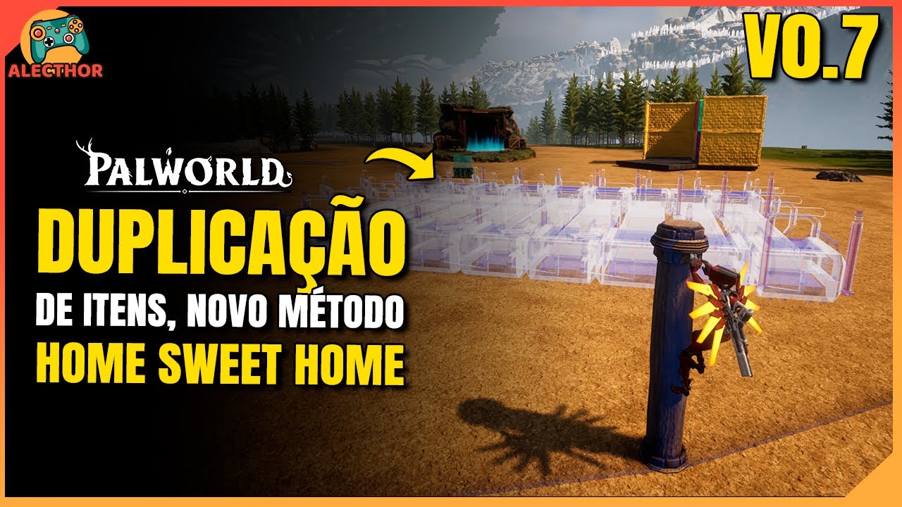 Como DUPLICAR ITENS no Palworld ( Método atualizado ) 0.7 Home Sweet Home