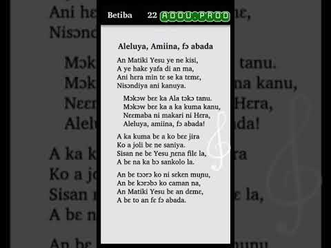 ADOU.PROD. BETIBA 22: ALLELUA,AMINA, FO ABADA
