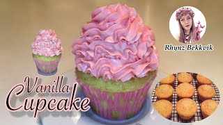 How to make Fluffy Vanilla Cupcakes? | Vanilla Cupcakes Recipe | Bake with Rhynz Bekkvik