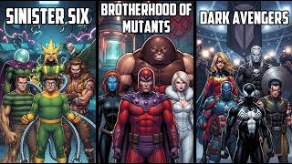 Every Marvel Supervillain Team EXPLAINED In Detail