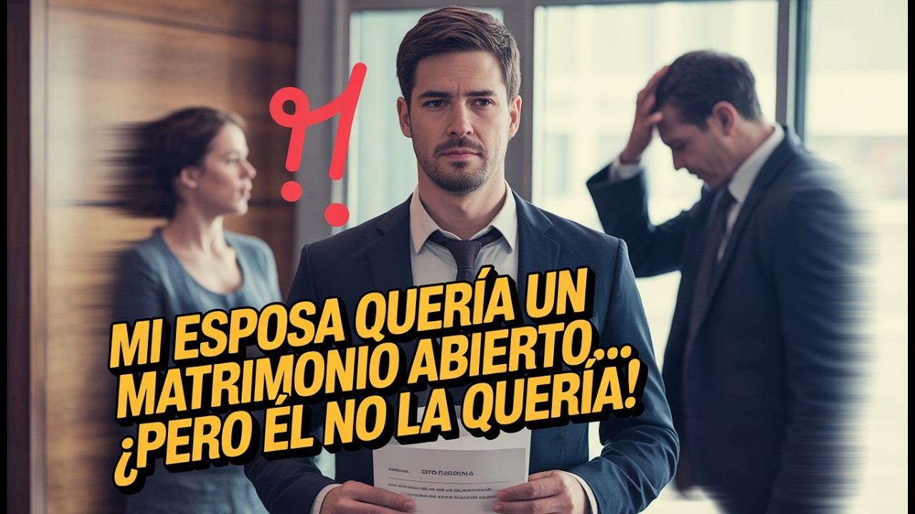 Mi esposa quería un matrimonio abierto para su jefe, así que le di el divorcio, pero él no la quería