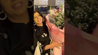 Gifted flower bouquet #shortsvideo #pakistani #flowers #gift #surprise #maa #mother #mothersday