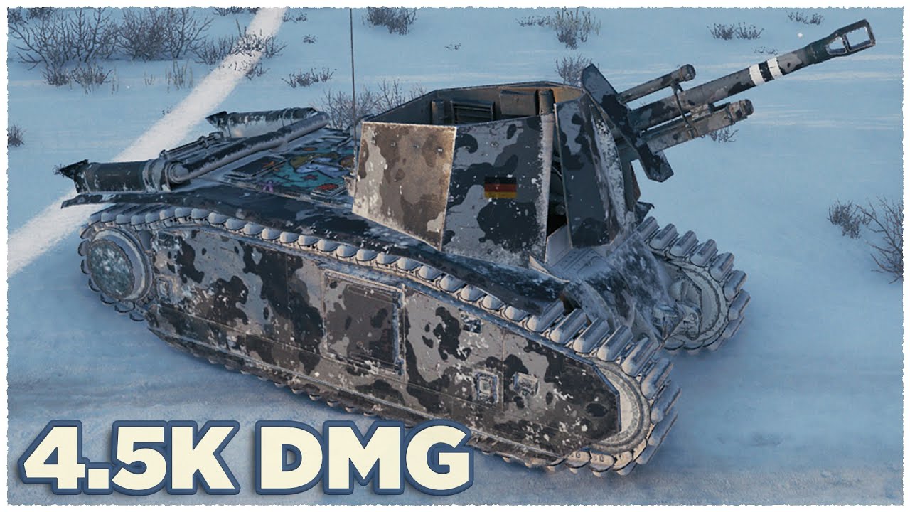 105 leFH18B2 • 4.5К УРОНА (НОВЫЙ РЕКОРД)