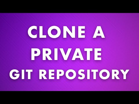 How to Clone a Private Git Repository to Your Local Computer