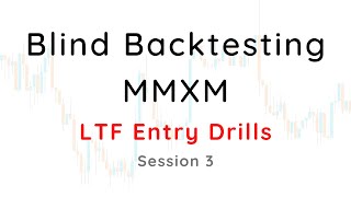 Silent blind backtesting of LTF entries for the Market Maker Buy Sell setups from the Discord server