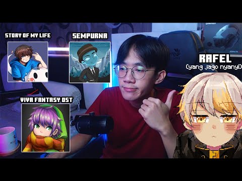 Gue & @라펠팩트TV REACT Cover Ai Player Minecraft..