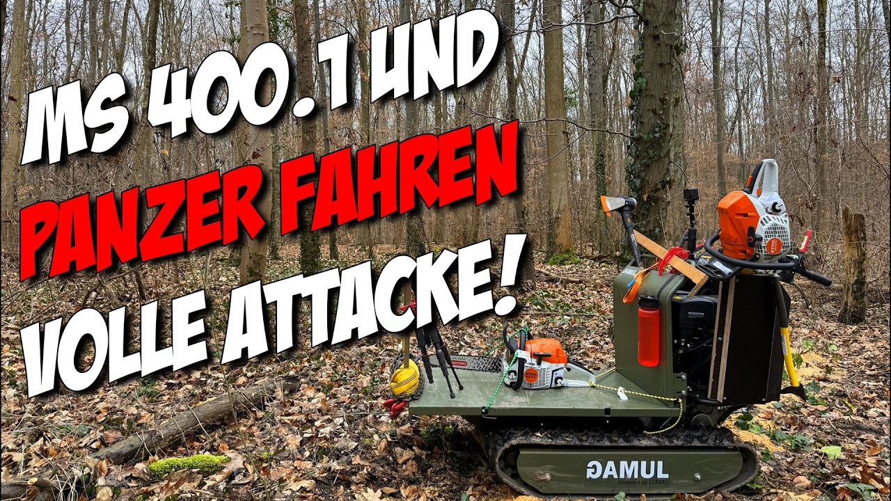 Voller Angriff mit MS400.1 und Panzer!