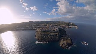 CASTELSARDO - ITALY -FPV Drone experience 3D VR180