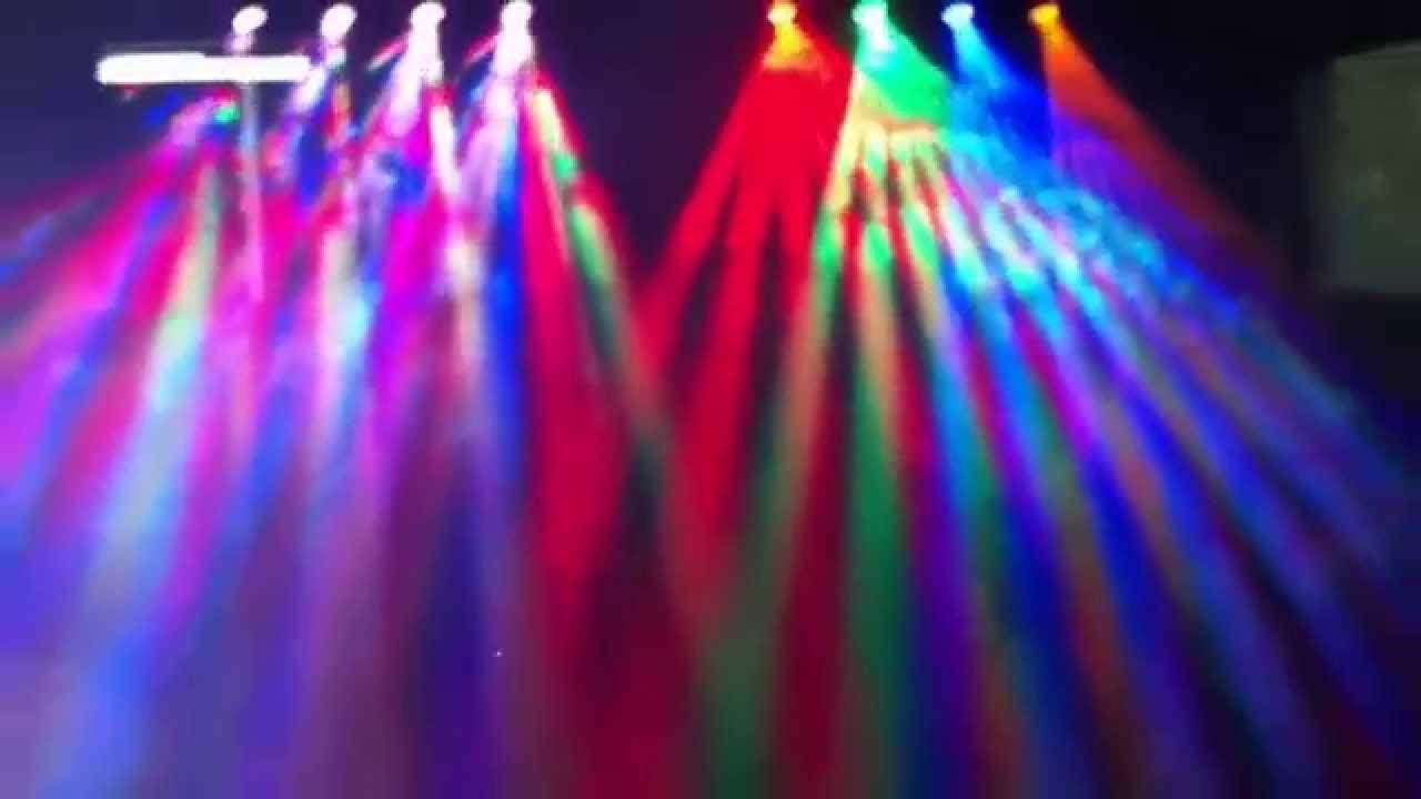 Showtec Dynamic led x2 First Test