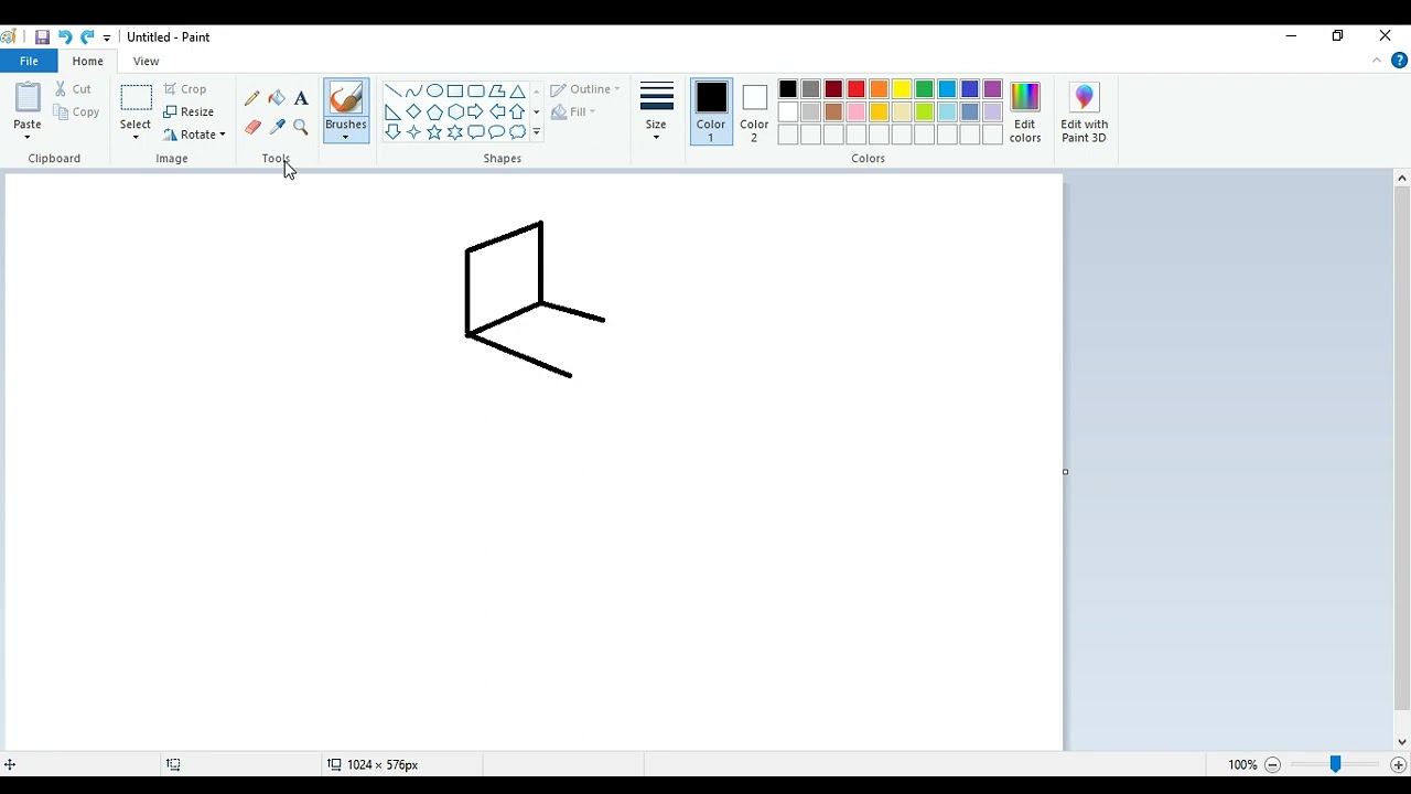 Beautiful Laptop Drawing in Laptop Paint App Jarr Painting! YouTube