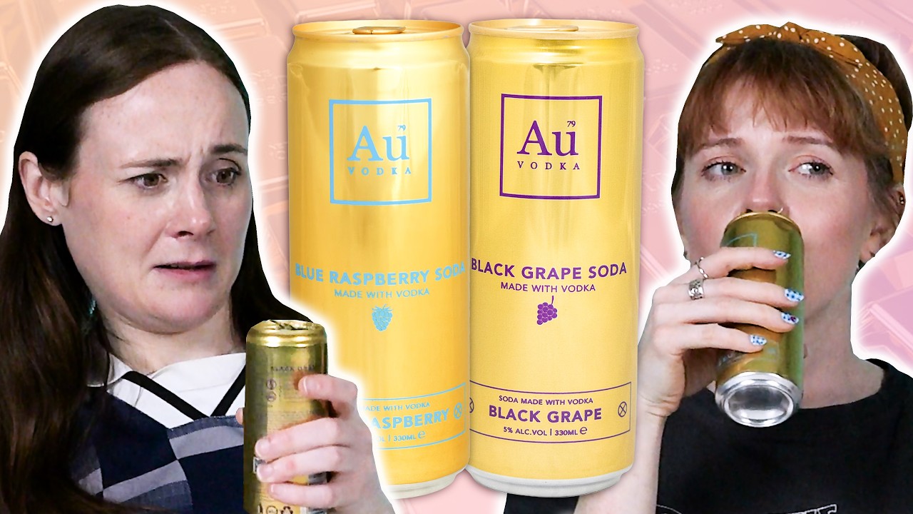 Irish People Try Au Vodka Cans