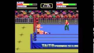 【懐かしのレトロゲーム(PCエンジン(PC　Engine))26】　チャンピオンレスラー(Champion Wrestler)　GAME