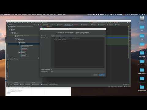 Intellij Plugin for Angular 1.5+ and Angular 5+ Part 3, Component Creation