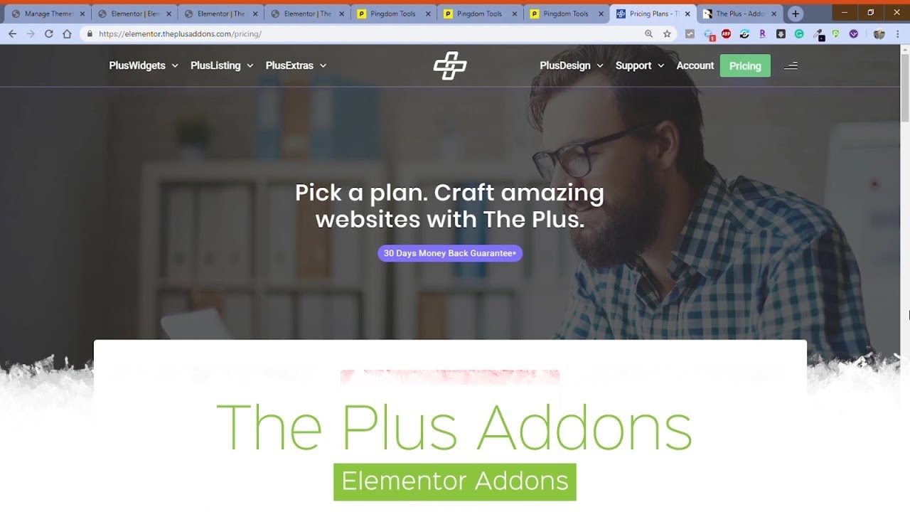 The Plus Addons Review - Elementor Addon Speed Comparison - YouTube