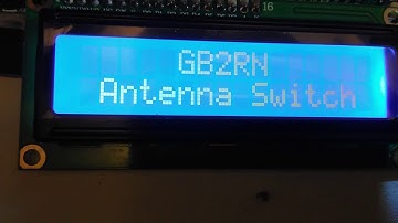 Lcd Display for Antenna Switch Box
