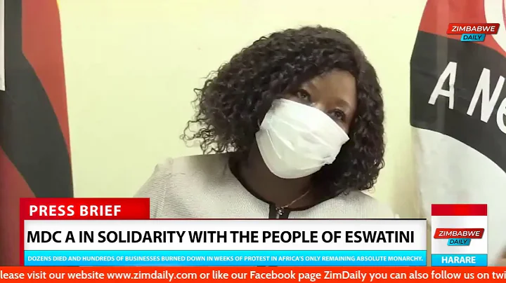 MDC ALLIANCE  IN SOLIDARITY WITH ESWATINI