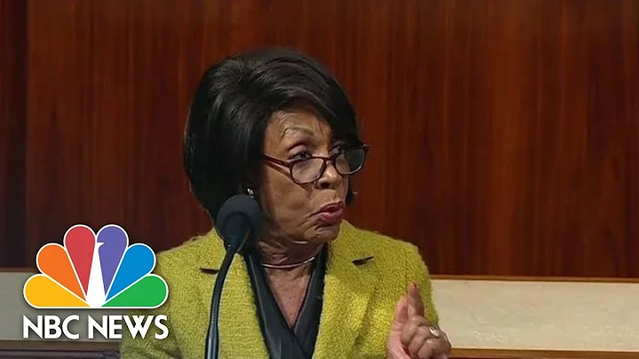 Maxine Waters: 'This Day Was Not Inevitable, But I...