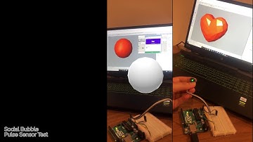 Pulse Sensor Test with Arduino + Firefly (Grasshopper) + Fologram