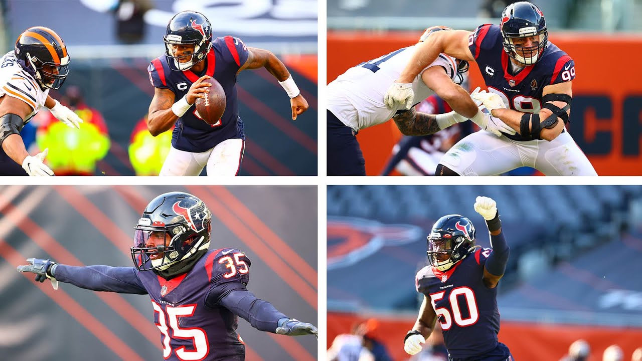 REACTION: J.J. Watt, Deshaun Watson after Texans vs. Bears | Postgame Press Conference