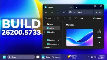 New Windows 11 25H2 Build 26200.5733 – New File Explorer Changes, New Settings, and Fixes (Dev)