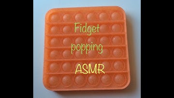 Popping square glitter fidget popper ASMR No Talking Fidget toy Bubble popper. #popit