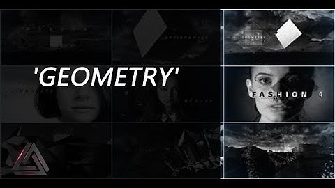 Geometry | After Effects Template | Titles