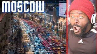 African Reacts To МОСКВА НОВОГОДНЯЯ  |  Moscow New Year's Eve.