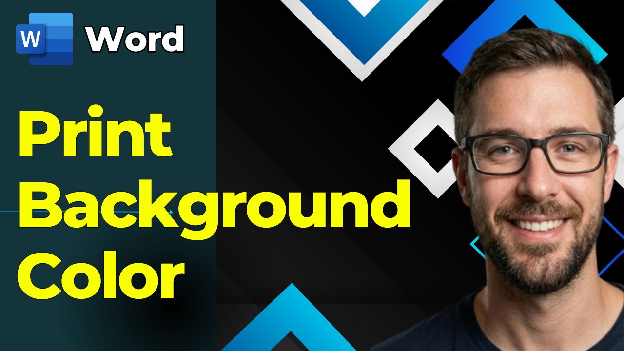 How To Print Background Color In Microsoft Word [2026 Guide] - YouTube