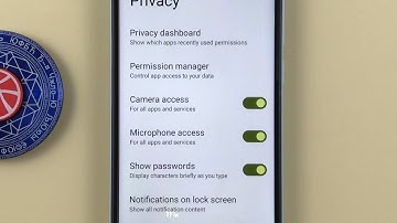 How to enable/disable Camera Access on Xiaomi Redmi A1 Android 12
