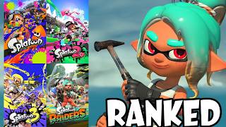 Ranking EVERY Splatoon Game WORST TO BEST (Top 4 Including Raiders)