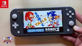Sonic The Hedgehog 2 Nintendo Switch Lite Gameplay