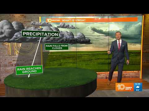 WHAT IS VIRGA? - A RARE WEATHER PHENOMENON IN TAMPA BAY