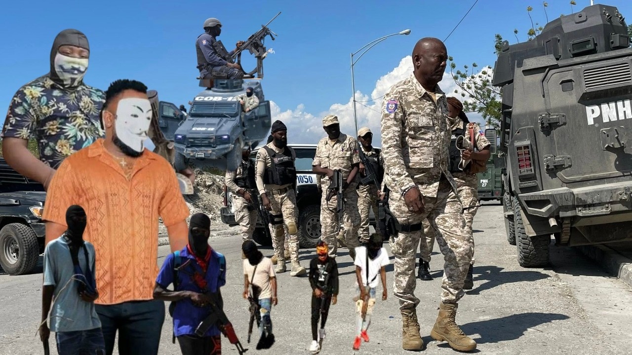 01 Mars La La polis Mache Sou fyèlanpil bandi operasyon danble nan kapital la bandi yo kraze rak