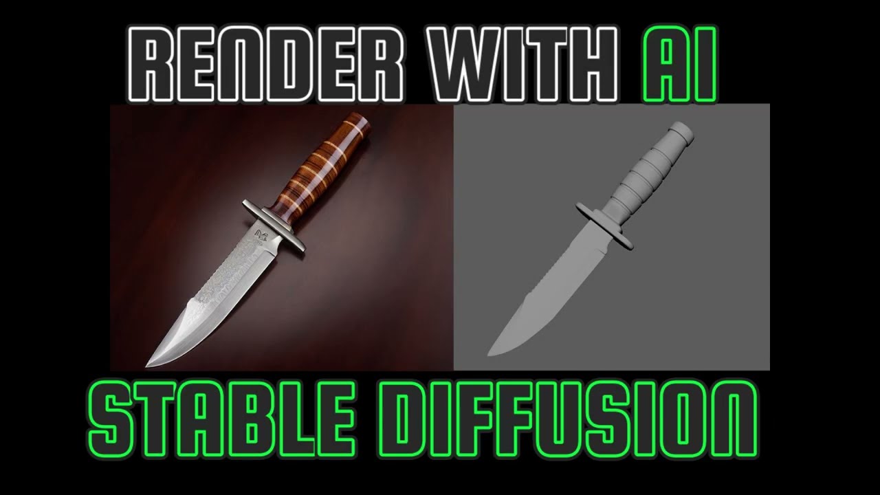 Tutorial knife modeling in Maya and rendering with ai , part ۳آموزش مدلسازی با مایا.