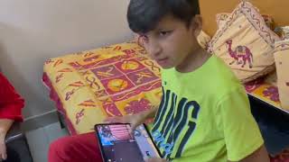 Piyush playing free fire  with show time neeraj #shorts