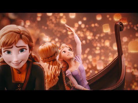Рапунцель и Анна - День настал! #shorts(Crossover)