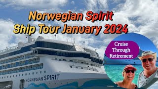 Norwegian Spirit Ship Tour January 2024